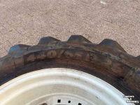 Roues, Pneus, Jantes, Barillets Jumelage Michelin Multibib 440/65R28 incl. verstelbare velg 9 gaats