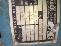 Pompe d‘irrigation Bauer Aftakaspomp Famos 4/80