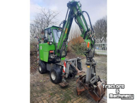 Pelles sur pneus Hansa Hansa APZ331 Grafdelver Kraan