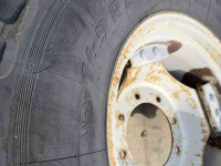 Roues, Pneus, Jantes, Barillets Jumelage Case-IH set velgen 24 inch, met 14.9-24 banden erop