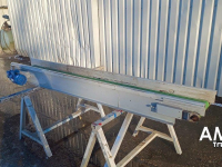 Convoyeur  Vlakke band 2420 X 250 TRANSPORTBAND VLAKKE BAND FLAT BELT CONVEYOR BELT FLACHBAND FÖRDERBAND