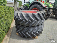 Roues, Pneus, Jantes, Barillets Jumelage Trelleborg 600/65R38