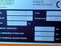 Rotobroyeur Votex Roadmaster RM2102RA