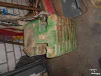 Poids frontaux John Deere frontgewichte
