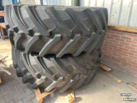 Roues, Pneus, Jantes, Barillets Jumelage Trelleborg 540/65- r 28 / 650/65- r 38