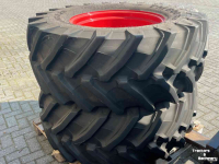 Roues, Pneus, Jantes, Barillets Jumelage Trelleborg 540/65- r 28 / 650/65- r 38
