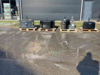 Poids frontaux  Gewichtblok 450 kg 600 kg 750 kg 900 kg composiet gietstaal