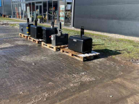 Poids frontaux  Gewichtblok 450 kg 600 kg 750 kg 900 kg composiet gietstaal