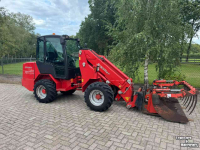Chargeuse sur pneus telescopique Schäffer 570T Telelader shovel + pelikaanbak & vorken