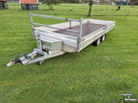 Remorque automobile jusqu’ à 3500 Kg Hapert Hapert azure 5x2 plateauwagen/aanhanger.