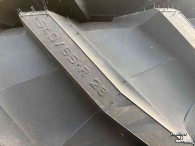 Roues, Pneus, Jantes, Barillets Jumelage Trelleborg 650/65R38  540/65R28 TM800 nieuw op 8-gaats velgen