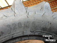 Roues, Pneus, Jantes, Barillets Jumelage  320/70R20