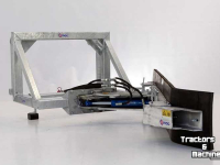 Autres matériel de fourrage et accessoires Qmac Modulo Rubberschuif Voerschuif Schaeff aanbouw