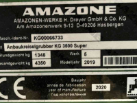 Herse rotative Amazone KG 3500 Super