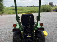 Tracteur pour horticulture John Deere 655 Diesel 4wd met maaidek fronthef