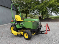 Tracteur pour horticulture John Deere 655 Diesel 4wd met maaidek fronthef