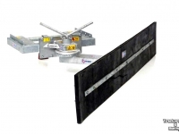 Autres matériel de fourrage et accessoires Qmac Modulo 1.80 mtr 180 cm Rubber Feed Slide Blade