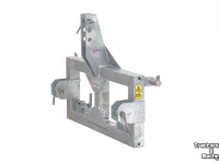 Adaptateur Qmac VERLOOPADAPTER: CAT2-EURO Gegalvaniseerd