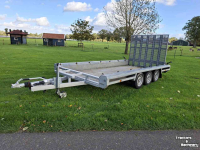 Remorque automobile jusqu’ à 3500 Kg Hulco Hulco Terrax-3 machinetransporter 3500kg,