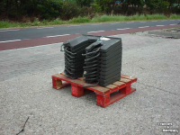 Poids frontaux Fendt frontgewichten
