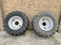Roues, Pneus, Jantes, Barillets Jumelage Michelin 540/65R28 + 650/65R38 80%
