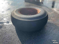 Roues, Pneus, Jantes, Barillets Jumelage  10.0/75-15 band met velg