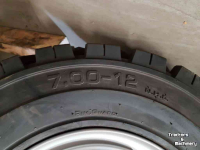 Autres matériel et accessoires de transport et industriels Manitou 2 sets luchtbanden 7.00-12 & 12.5/80 R18