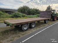 Remorque Kersten 8 tons balenwagen 3 asser 660x210cm