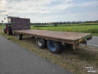 Remorque Kersten 8 tons balenwagen 3 asser 660x210cm