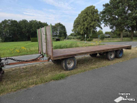 Remorque Kersten 8 tons balenwagen 3 asser 660x210cm