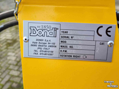 Fraise à fossé Dondi DMR/35-BL