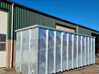 Système leve conteneur à bras  Vloeistofcontainer Haakarm en Kabel