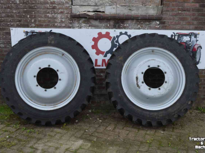 Roues, Pneus, Jantes, Barillets Jumelage Firestone 270/95r32