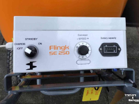 Épandeur de sciure pour des logettes Flingk SE250