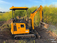 Mini pelleteuse JCB 16C-1 minigraver 2022!!! OPRUIMING!!