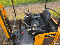 Mini pelleteuse JCB 16C-1 minigraver 2022!!! OPRUIMING!!
