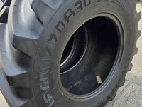 Roues, Pneus, Jantes, Barillets Jumelage Michelin 600/70R30 Axiobib. 45 mm profiel