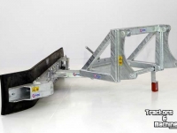 Rabots à lisier Qmac Modulo rubber manure scrapers 270cm hookup Terex