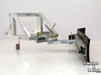 Rabots à lisier Qmac Modulo rubber manure scrapers 270cm hookup Terex