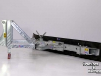 Rabots à lisier Qmac Modulo rubber manure scrapers 270cm hookup Terex