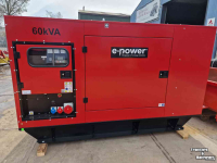Groupes électrogènes  E power 60kva