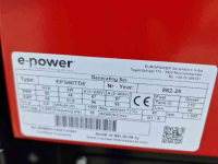 Groupes électrogènes  E power 60kva