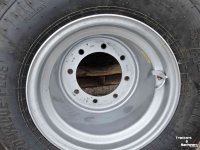 Roues, Pneus, Jantes, Barillets Jumelage Alliance 500/50-17 op 8-gaats velg
