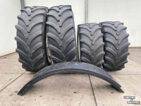 Roues, Pneus, Jantes, Barillets Jumelage Vredestein banden set  650/85R38 & 600/70R30 breedspoor !