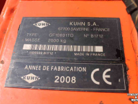 Faneur Kuhn GF10601TO cirkelschudder getrokken hydraulisch wielstel schudmachine