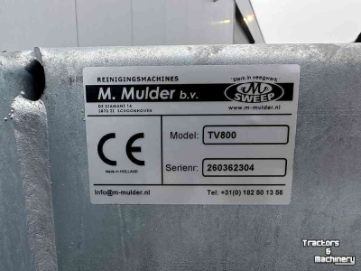 Balayeur Mulder Sweep TV800