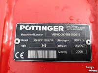 Faucheuse Pottinger Eurocat 316 Alpha