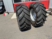 Roues, Pneus, Jantes, Barillets Jumelage BKT Set demo wielen BKT 540x65R28 velg klasse 3