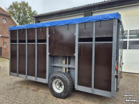 Autres matériel et accessoires de transport agricole  Veewagen 4x2m hydraulisch zakken heffen