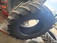 Roues, Pneus, Jantes, Barillets Jumelage Continental 580-70 R 38  en 480-70 R 28